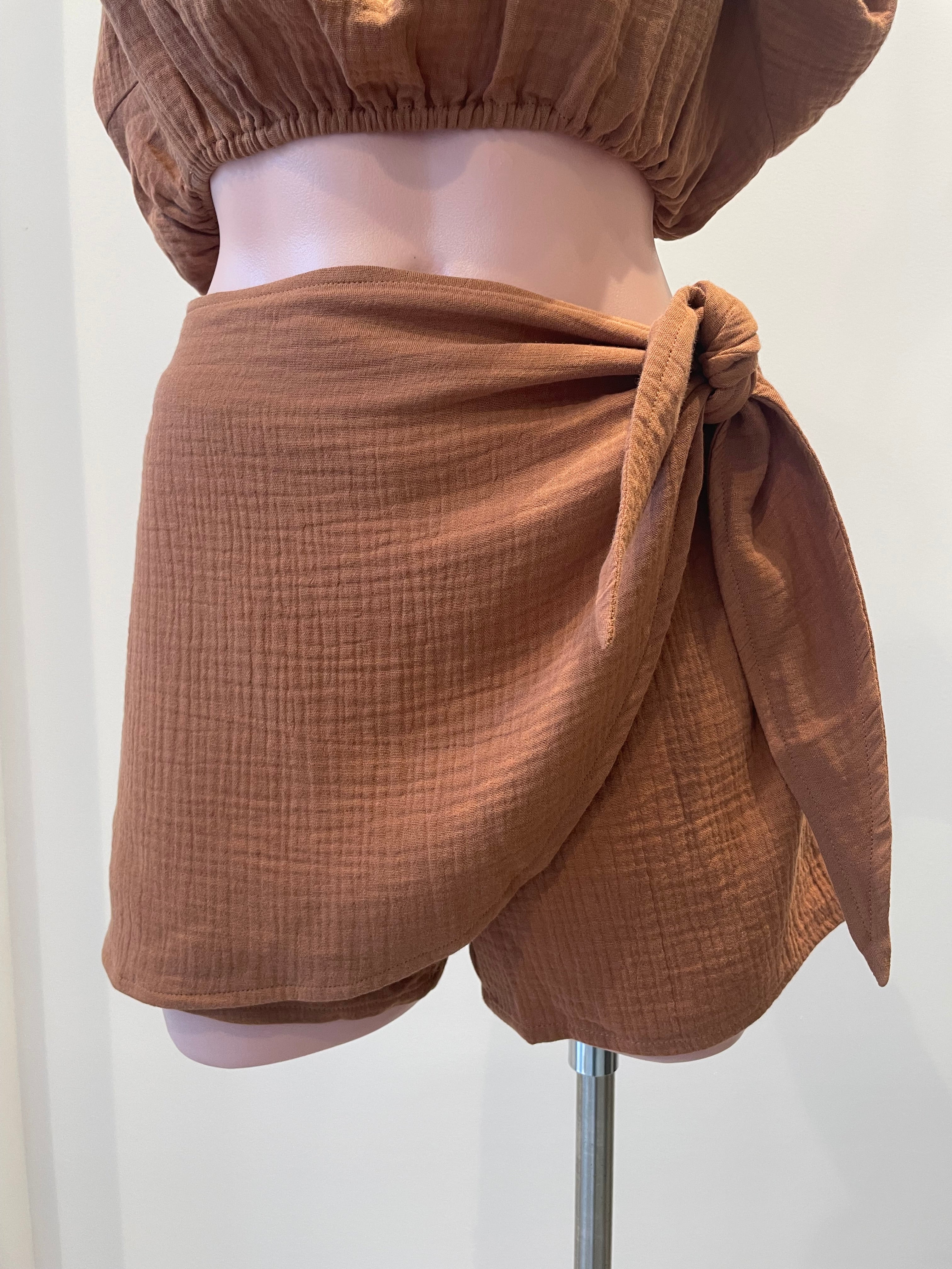 Cassie Skort - Caramel