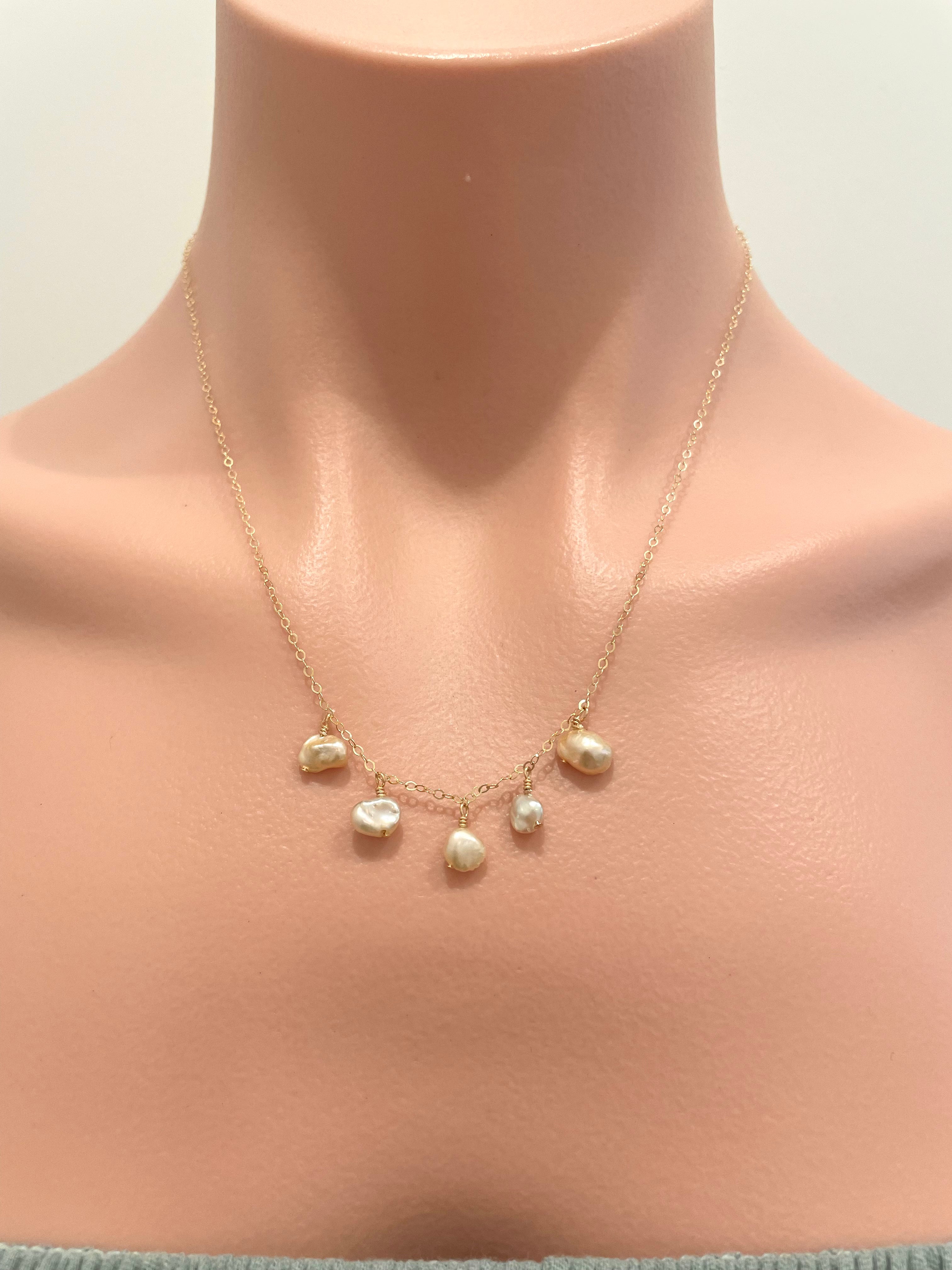 Keshi Tide Necklace