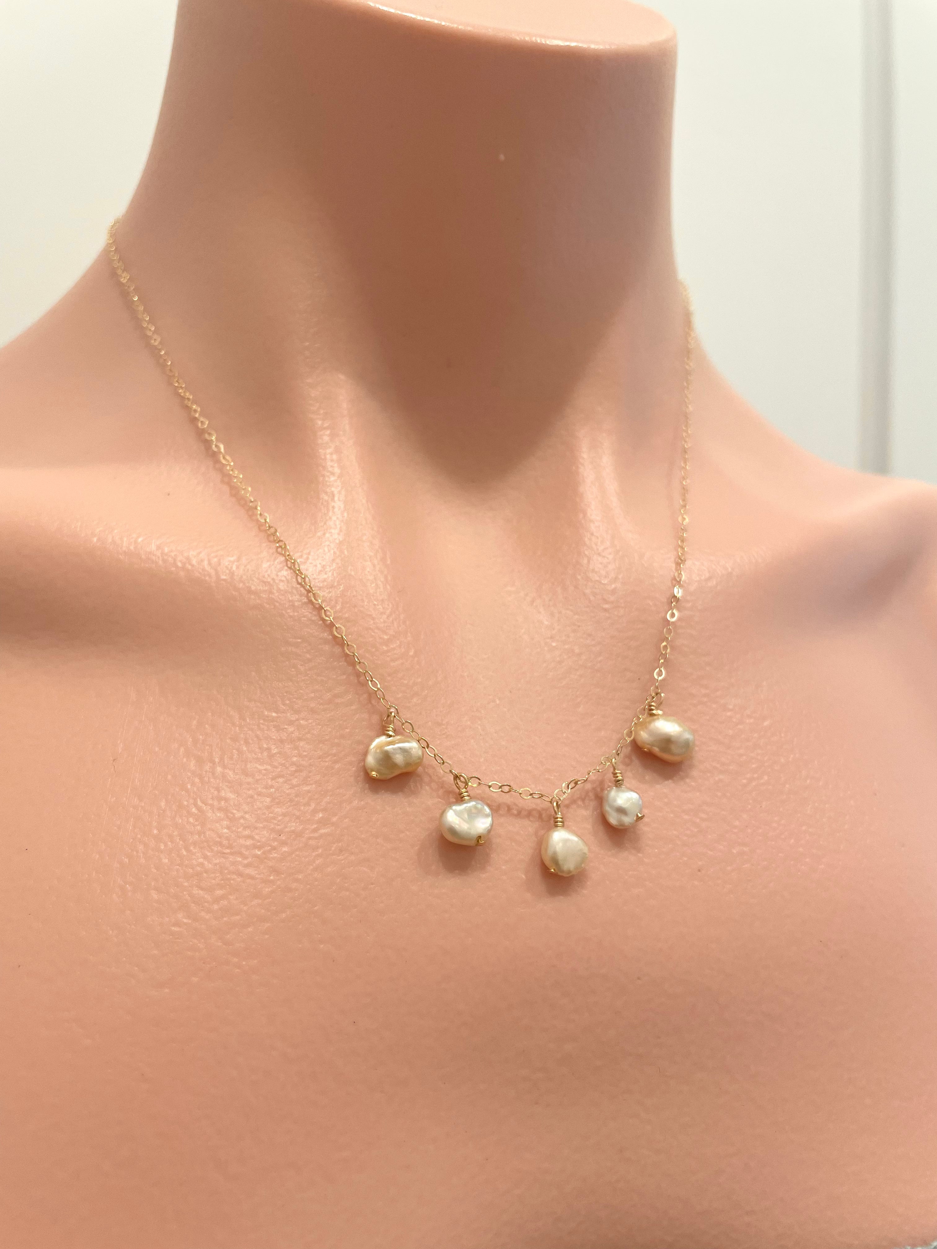 Keshi Tide Necklace