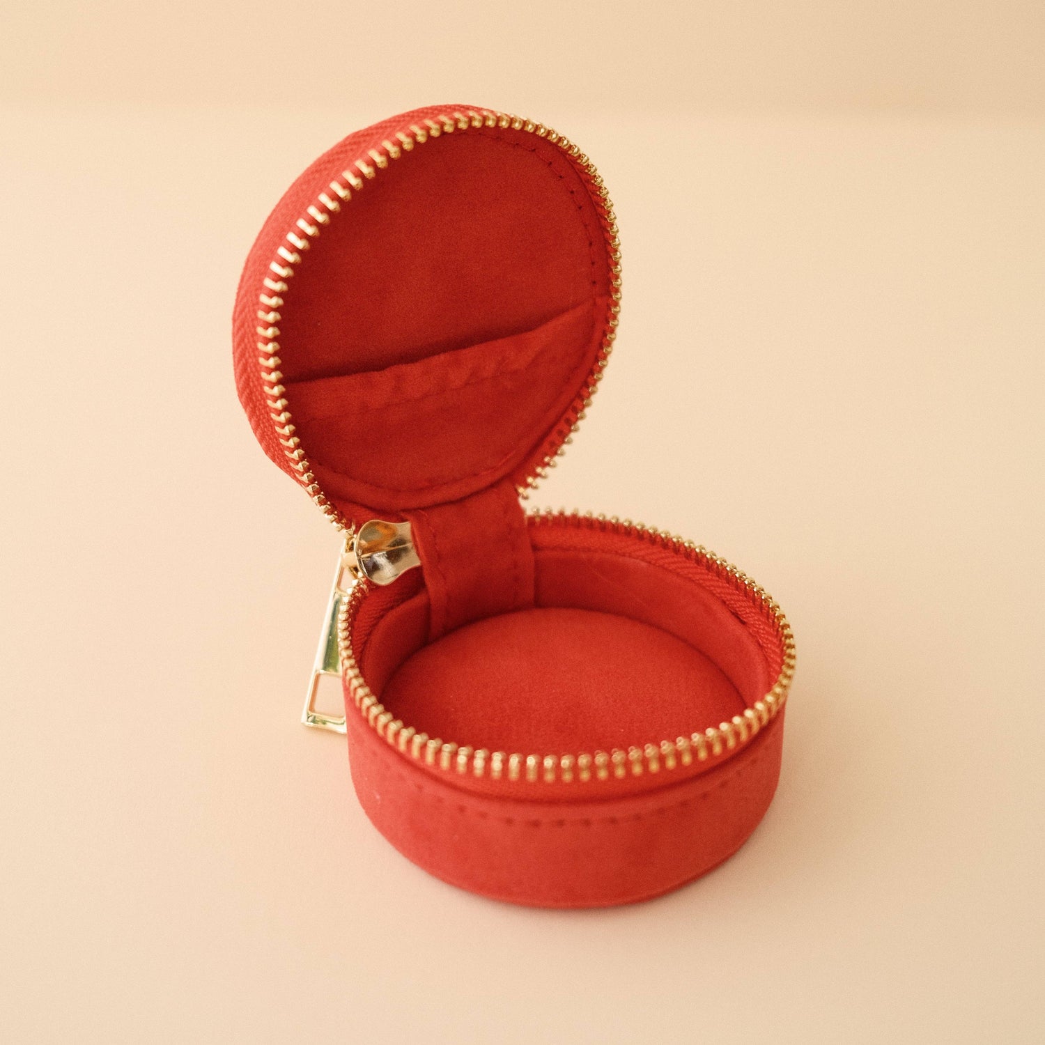 Mini Travel Jewelry Case Hibiscus