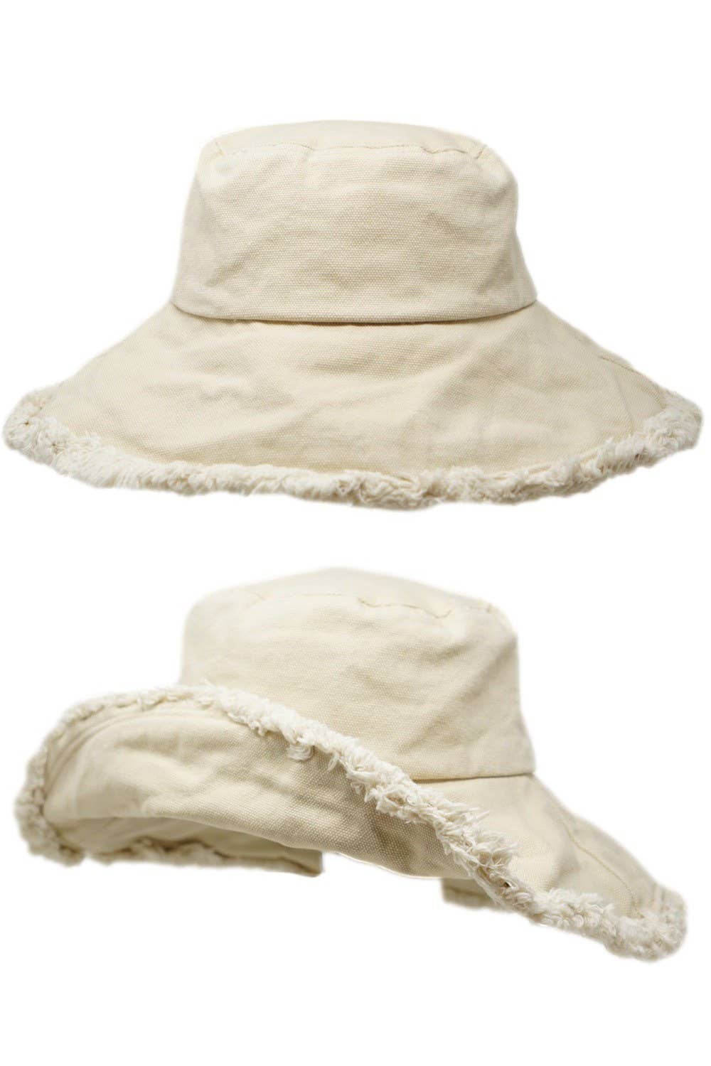 KEANU Raw Edge Bucket Hat