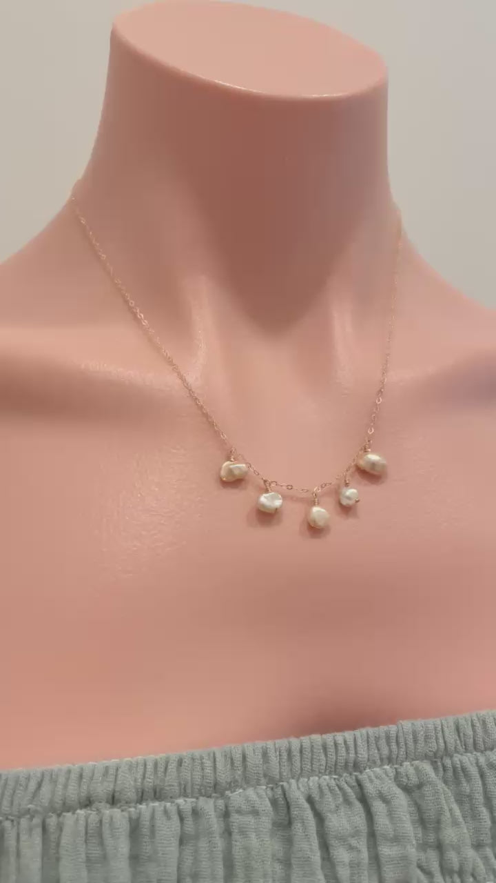 Keshi Tide Necklace