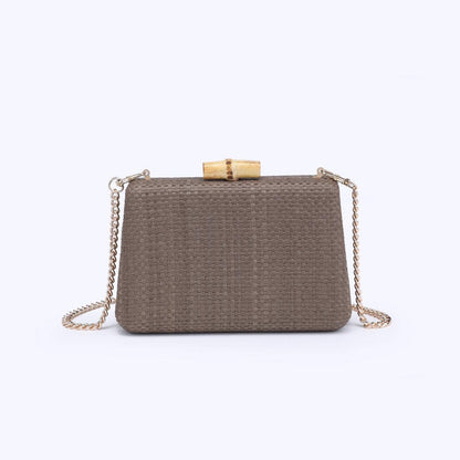 Melina Evening Bag: Mocha