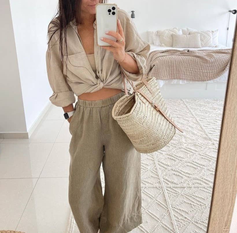 French Basket Beach bag