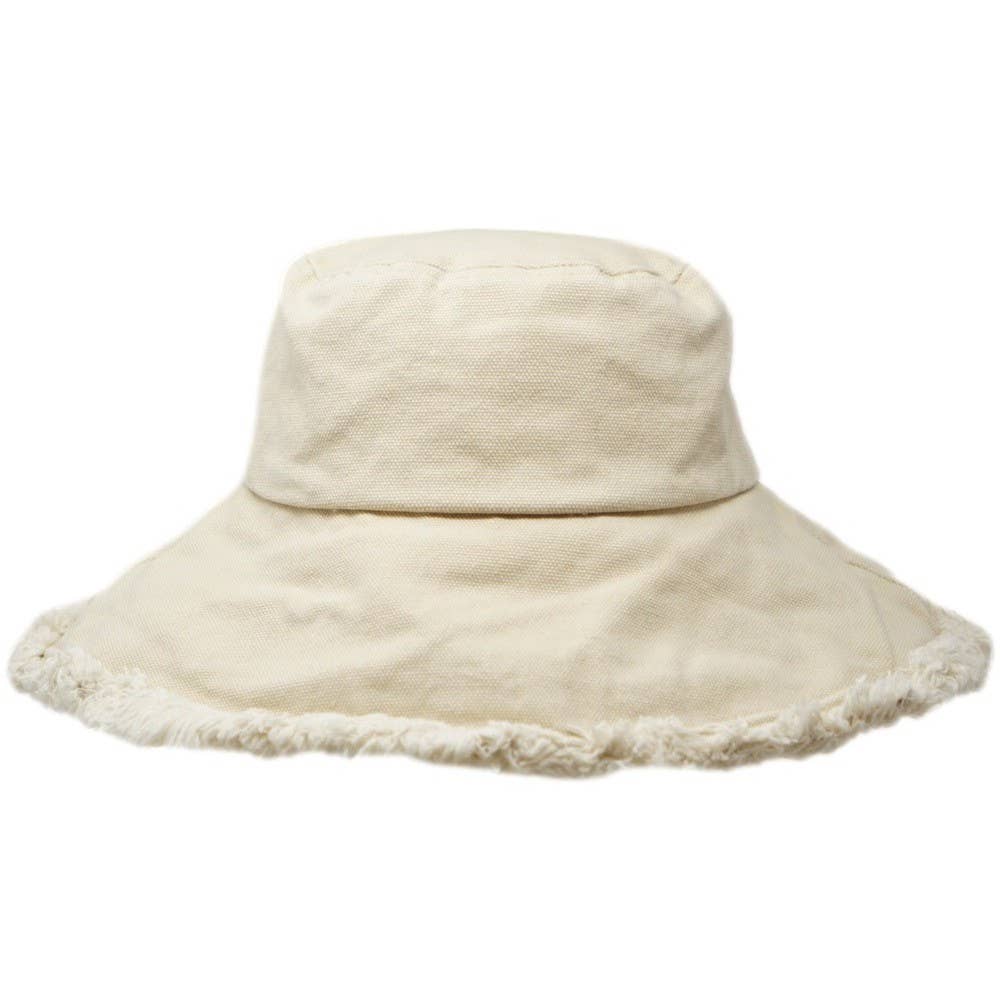 KEANU Raw Edge Bucket Hat