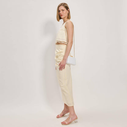 Melina Evening Bag: Mocha