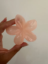 Large Plumeria clip
