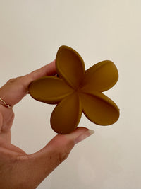 Large Plumeria clip