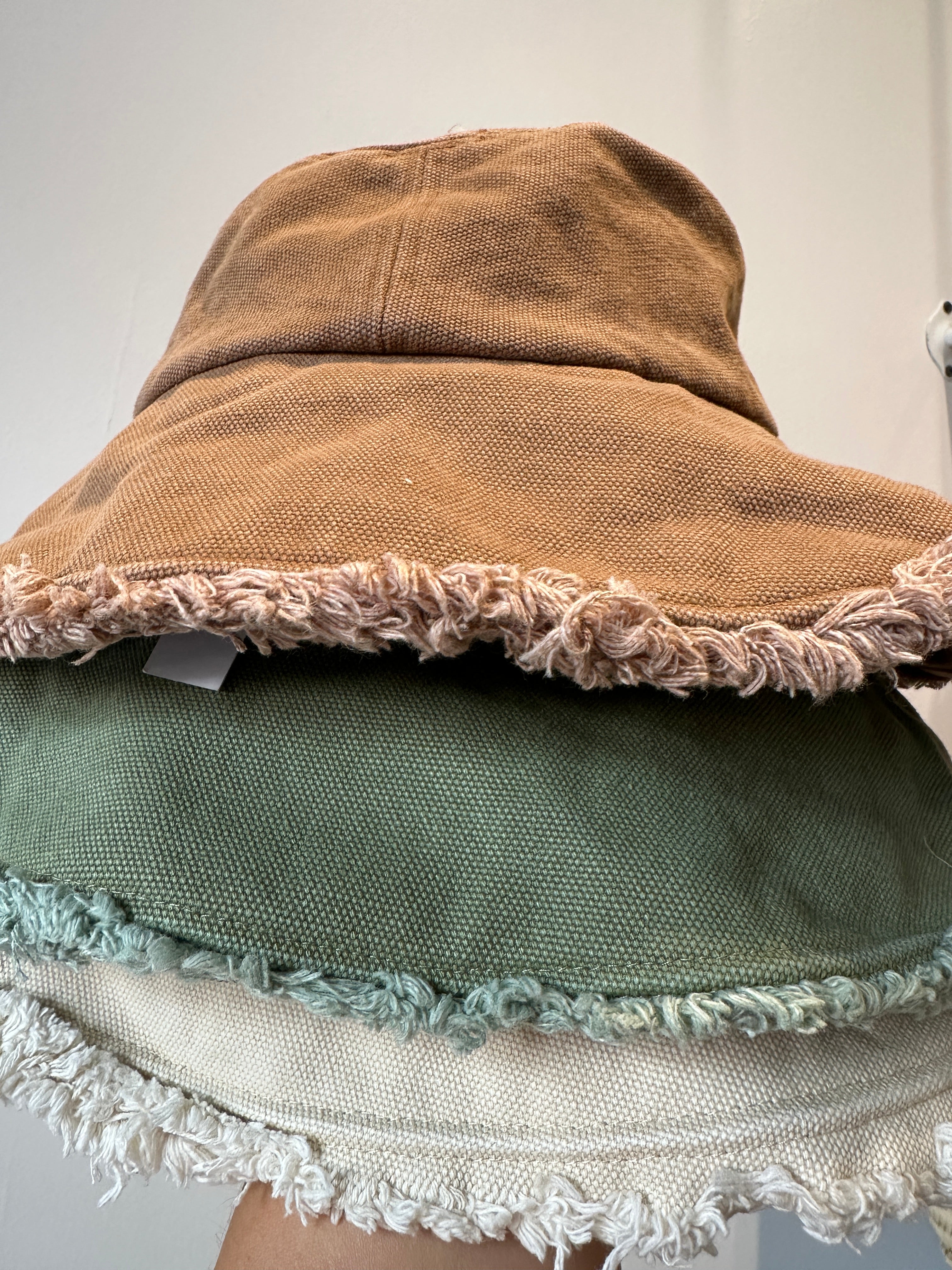 KEANU Raw Edge Bucket Hat