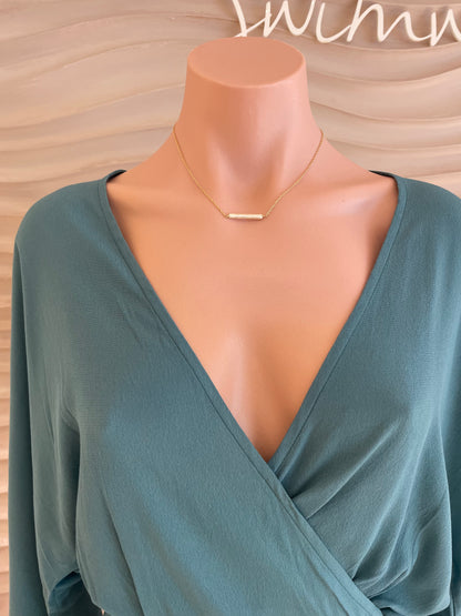 Golden Horizon Necklace