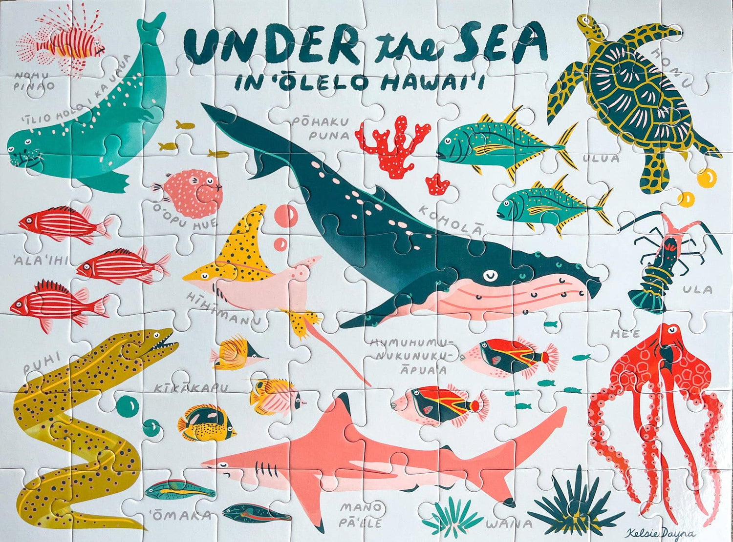 Under the Sea - kids 70 piece puzzle