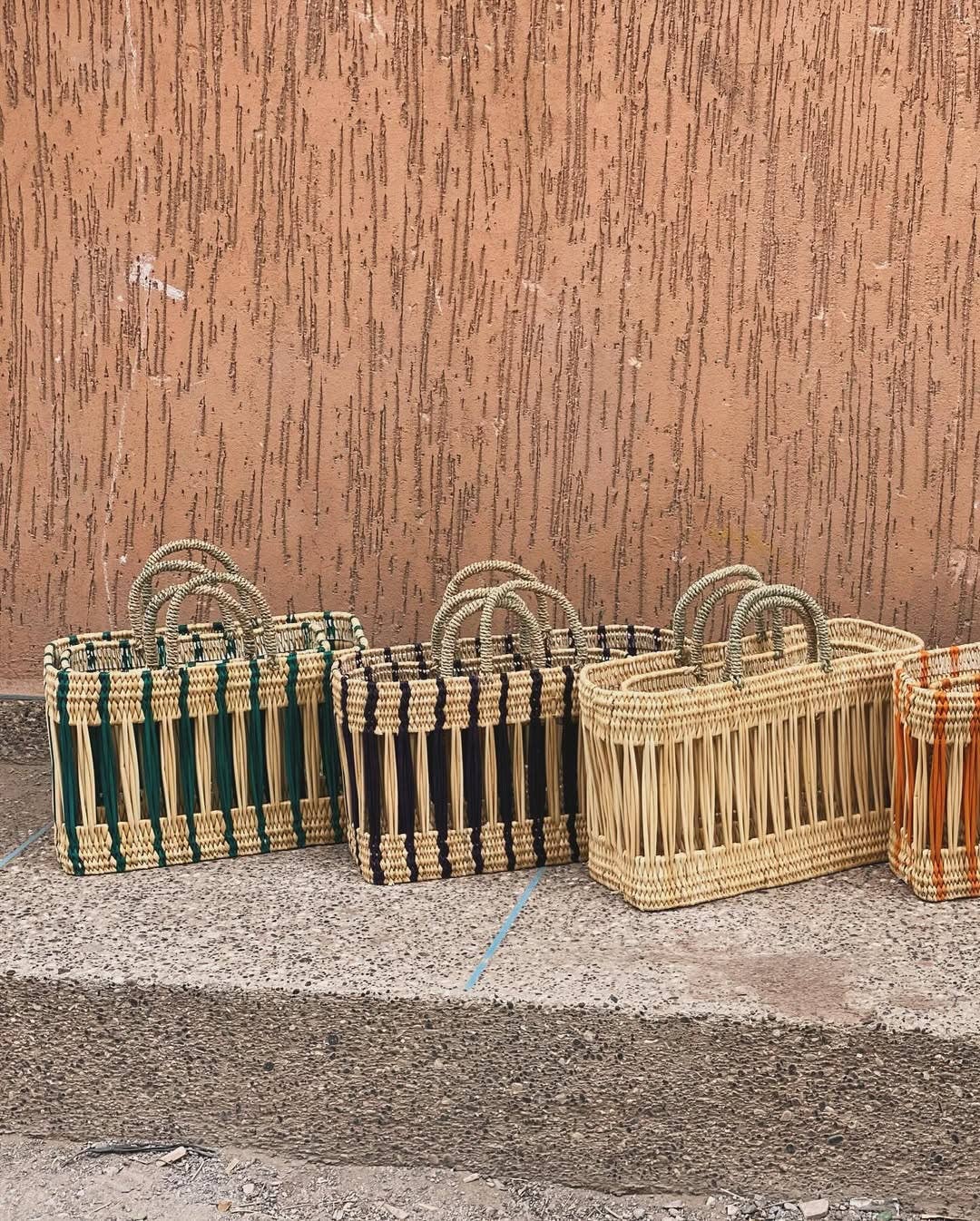 Handwoven Basket Tote – Medium