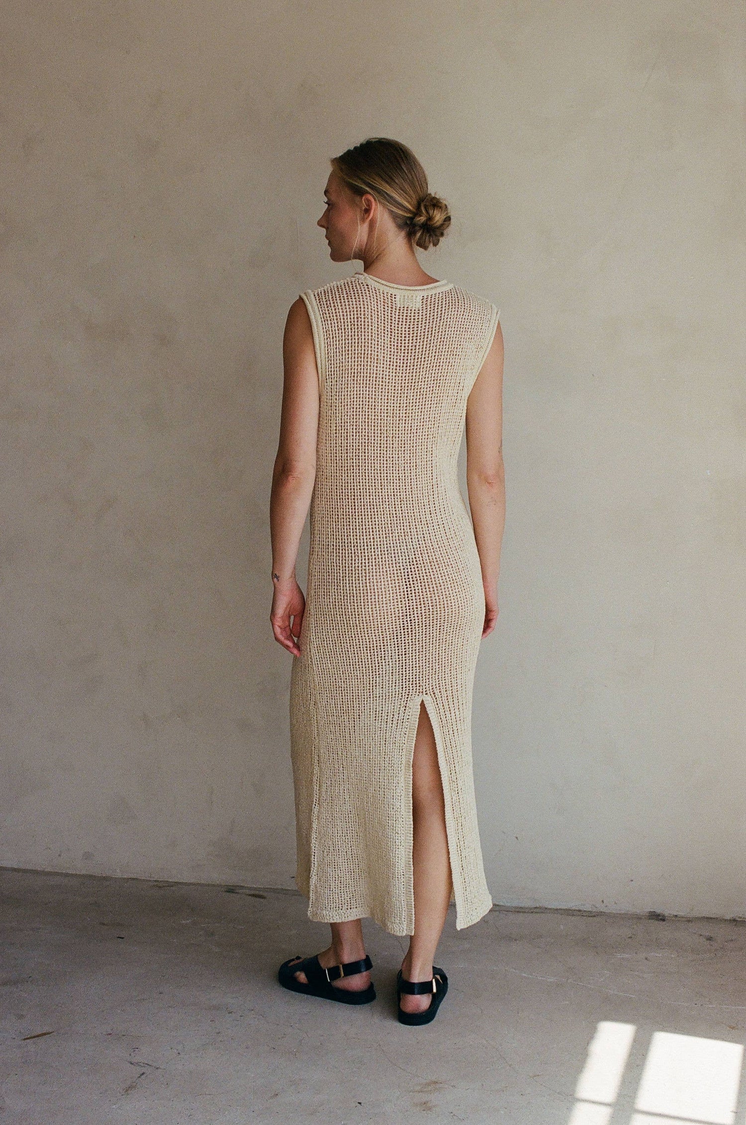 Knit Sweater Maxi Dress
