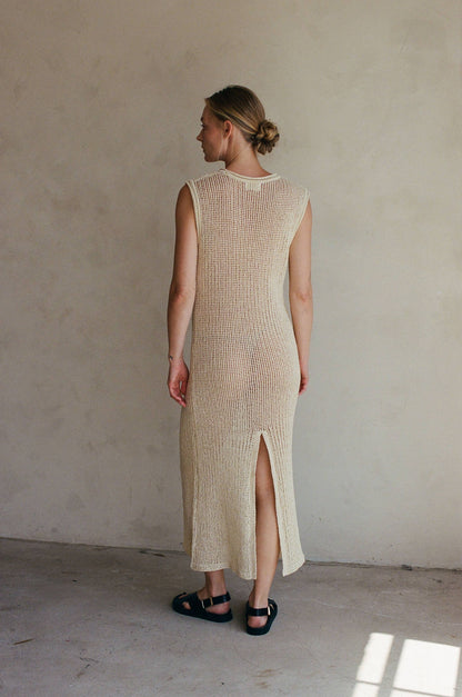 Knit Sweater Maxi Dress