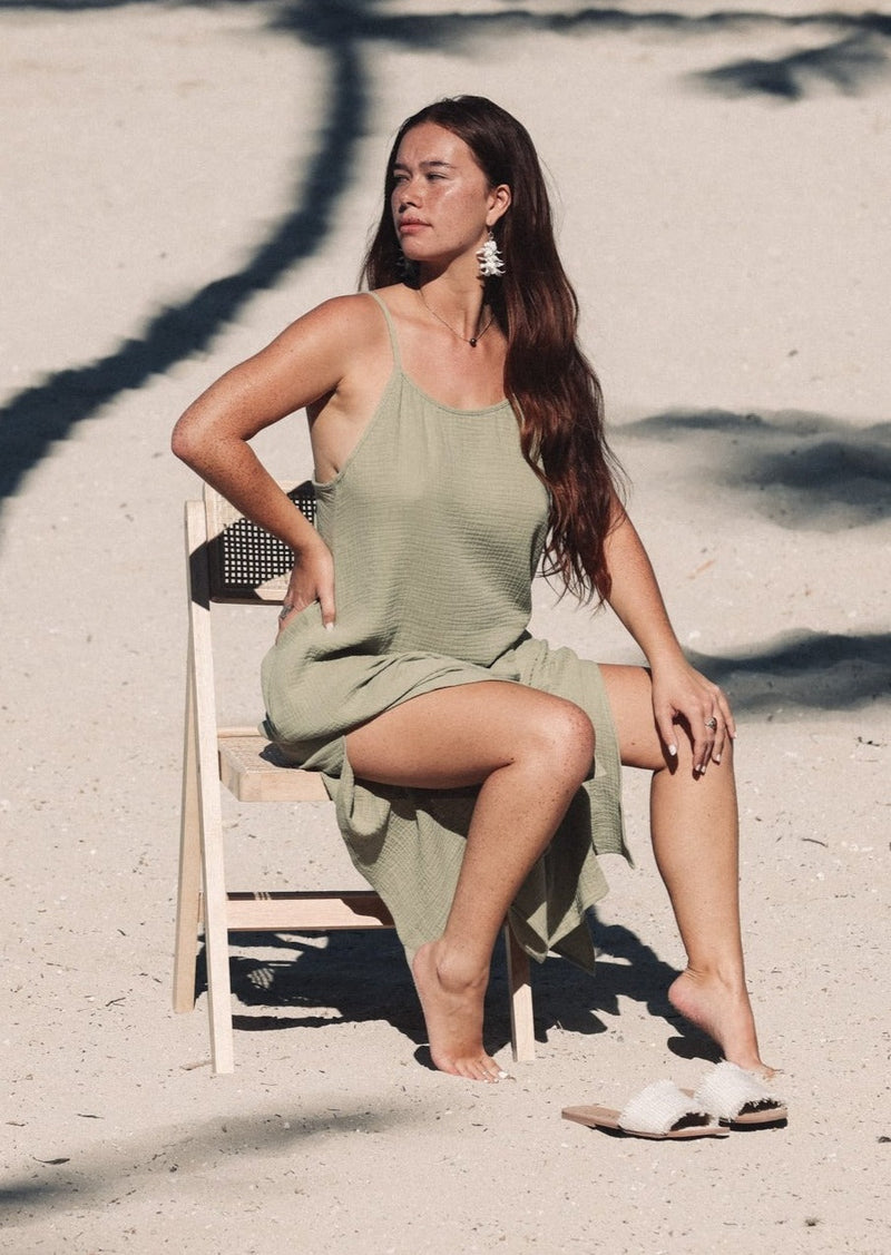 Diem Dress - Sage