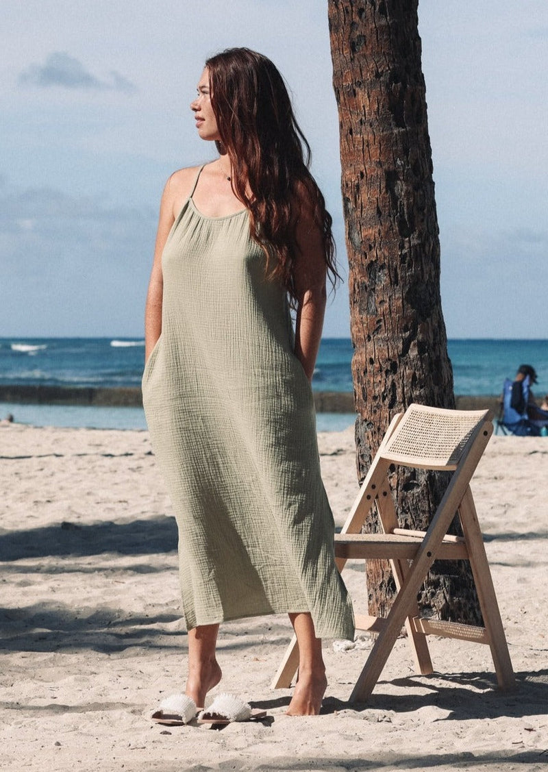 Diem Dress - Sage