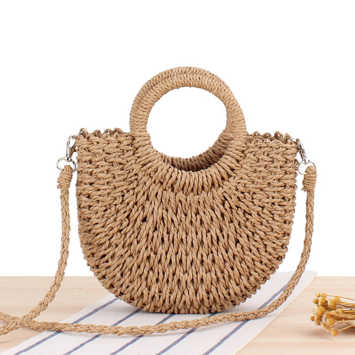 Mini woven cross body